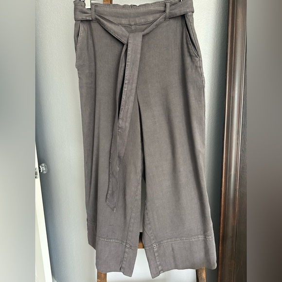 Splendid gray/taupe Wide-Leg Pants, size large - Picture 3 of 14